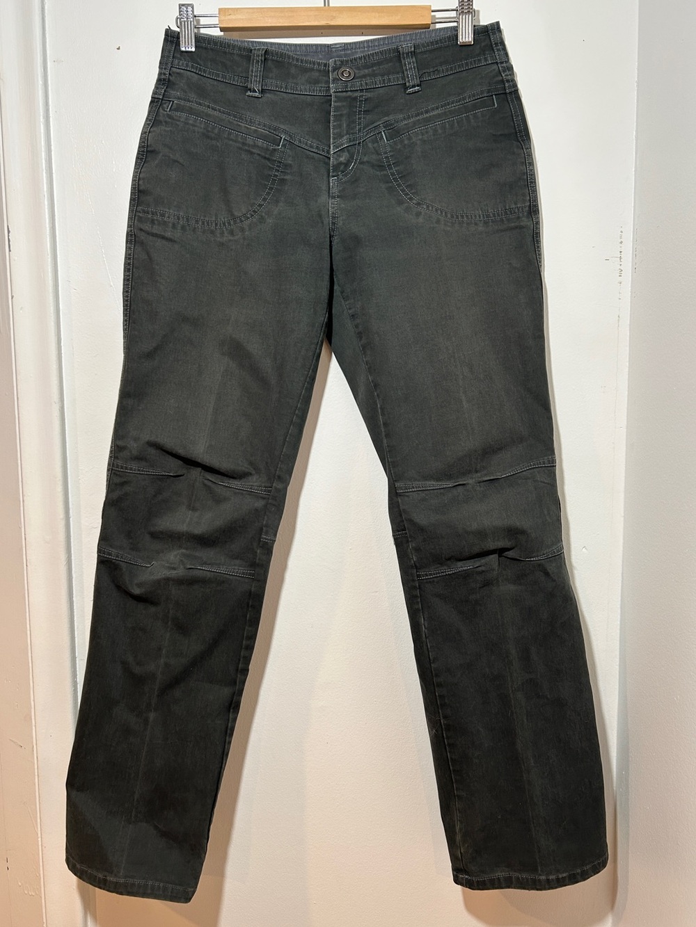 Kuhl Straight-Leg Utility Pants in Charcoal Gray Size 6